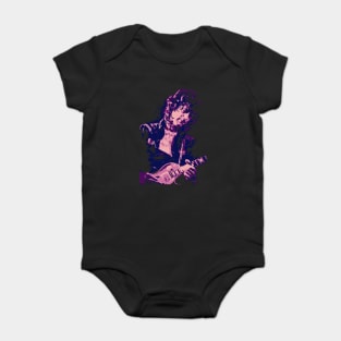 Jimmy Page Guitar Baby Bodysuit